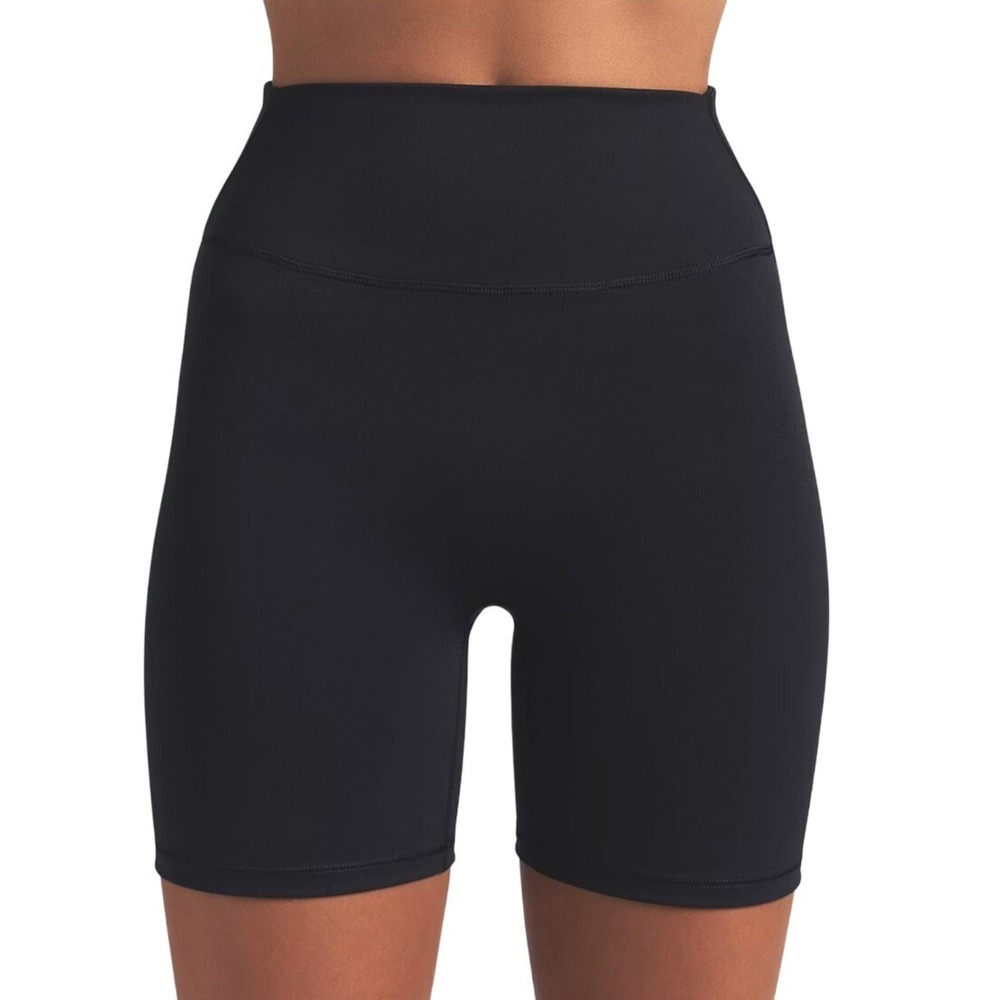 Skims Matte Biker Short 5in Obsidian Black BO-BKS-7022W Activewear Medium